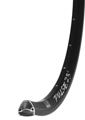 Obrázok produktu pre windmeile | Mach1 Rim Pulse 23 v 28 palcoch pre e-biky, na štrkové cesty, v čiernej farbe, s okami 14G, pre kotúčové brzdy, elektrobicykle, pedelec