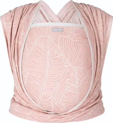 Produktbild von HOPPEDIZ Babytragetuch Gewebtes Tragetuch kbA ab Geburt bis ins Kleinkind-Alter, 100 % Baumwolle Grenada rose 4,60 m x 0,70 m