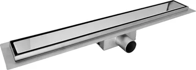 Zdjęcie produktu dla Odpływ prysznicowy 2w1, liniowy Designe 80 cm chrom