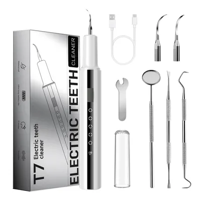 Produktbild von Dentaler Ultraschallzahnreiniger | 5 Reinigungsmodi | Perfektes Weihnachtsgeschenk