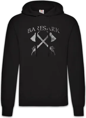 Produktbild von Urban Backwoods Baresark I, Herren Hoodie, Farbe: Schwarz, Größe: S