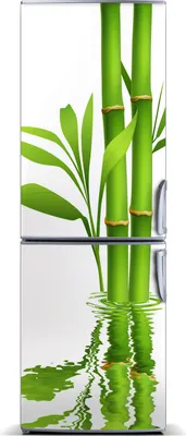 Produktbild von Tulup Kühlschrankdekoration - Magnetmatte - 70 cm x 190 cm - Magnet auf dem Kühlschrank - Bambus