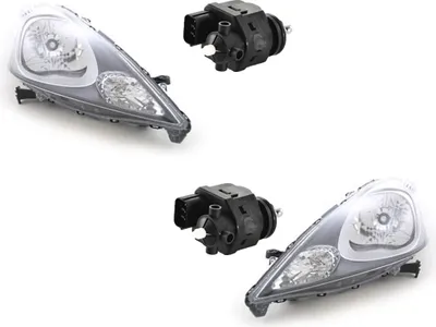 Produktbild von Scheinwerfer passend für Honda Jazz GE 07/2008-03/11 Links Rechts mit Stellmotor 33150TF0G01 33100TF0G01 33130SJKJ01 Johns