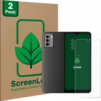 Produktbild von 2x ScreenLeaf Schutzfolie für Nokia G22 (Display+Kamera) nachhaltiger Displayschutz Display Schutz Folie Klar Transparent