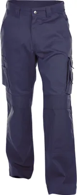 Produktbild von DASSY® Miami BW Arbeitshose mit Kniepolstertaschen DUNKELBLAU Gr.48 Länge: STANDARD
