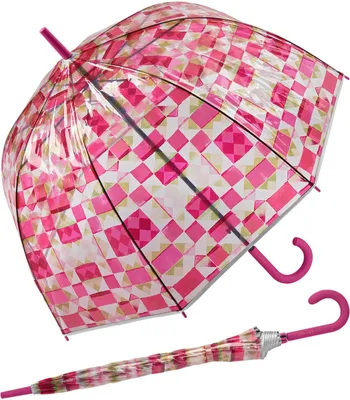 Produktbild von ESPRIT Glockenschirm mit Automatik transparent - Kaleidoscope