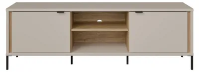 Productafbeelding van Furniture24 TV-kast Seravel Svlt131-Q112, tv-meubel, 159 cm, met 2 deuren - Beige