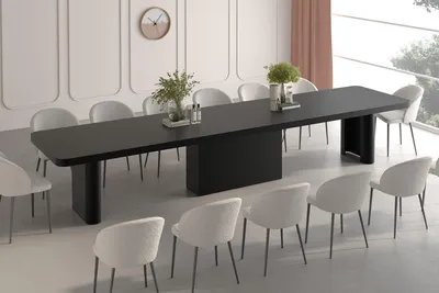 Produktbild von Design Esstisch Tisch Portono XXL ausziehbar 160 bis 412 cm Esszimmer