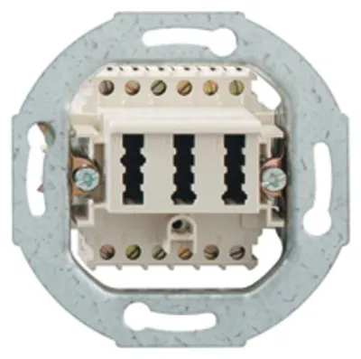Image de Prise de raccordement Rutenbeck TAE 2x6/6NFF Up0 rw
