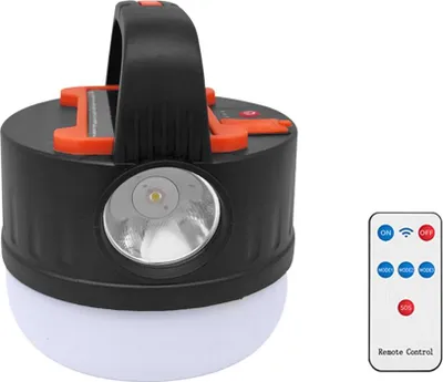 Image de Verk 12320 Lampe LED solaire de randonnée avec télécommande