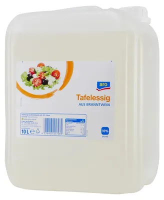 Produktbild von aro Tafelessig 10% Säure 10L