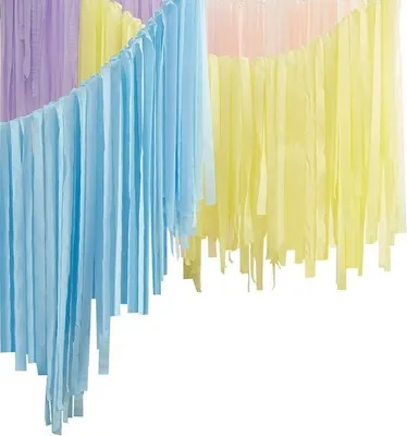 Produktbild von Bunte Mix & Match Luftschlangen Hänger