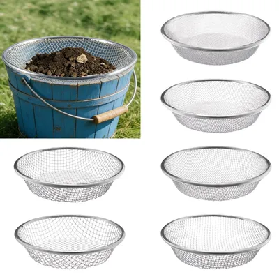 Image de Ensemble de 6 tamis de jardin pour le compost et la terre
