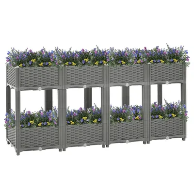 Immagine prodotto di vidaXL Letto rialzato 160x40x71 cm in polipropilene
