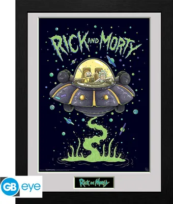 Productafbeelding van RICK AND MORTY - Afbeelding op canvas, verzonden