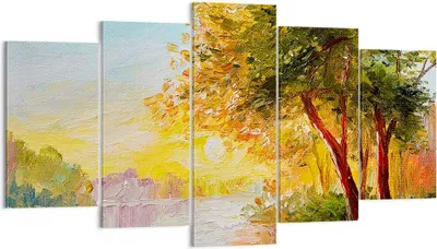 Produktbild von Bild auf Leinwand - Leinwandbild - natur natur - 160x85cm - Wand Bild - Wanddeko - Wandbilder - Leinwanddruck - Bilder - Kunstdruck - Wanddekoration - Leinwand bilder - Wandkunst - EA160x85-3445