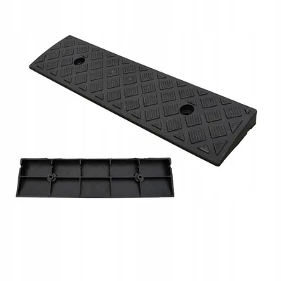 Obrázek produktu pro Příjezdová Rampa Z Obrubníků Černá Rampa Pro Auta 3 Cm