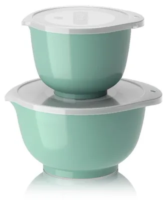 Produktbild von Rosti NEW Margrethe Rührschüssel-Set 4-teilig 1,5 + 3 Liter Nordic Green