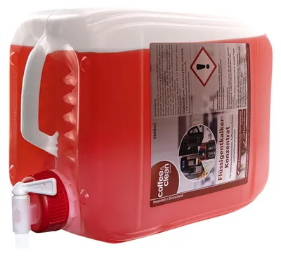 Produktbild von 5 Liter Flüssig-Entkalker mit Farbindikator und Korrosionsschutz + Auslaufhahn