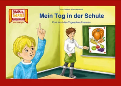 Produktbild von Mein Tag in der Schule / Kamishibai Bildkarten