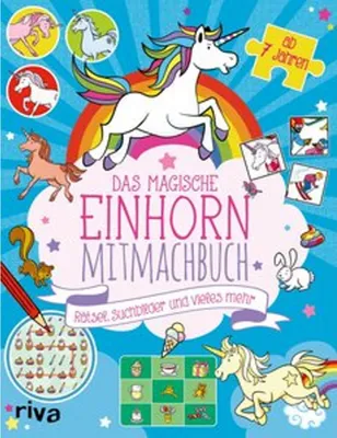 Produktbild von Das magische Einhorn-Mitmachbuch