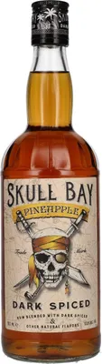 Produktbild von Skull Bay PINEAPPLE Dark Spiced 37,5% Vol. 0,7l