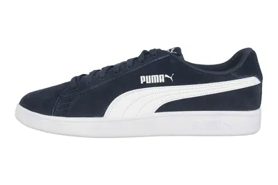 Obrázek produktu pro PUMA Smash V2, Muži, Dospělý, Módní tenisky, Modrá, Bílá, Jednobarevný, Zavazovací zapínání