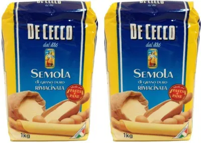 Produktbild von Hartweizengrieß - Semola di Grano Duro, De Cecco, No.176 (2 KG)