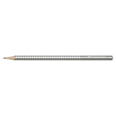 Produktbild von Faber-Castell Sparkle, B, Silber, Dreieckig, Hobby, Büro, Schule, 1 Stück(e)