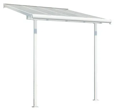 Produktbild von Palram - Canopia Aluminium Terrassenüberdachung Sierra Weiß 228x225x300 cm