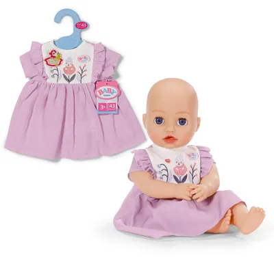Zdjęcie produktu dla BABY born 839669, Sukienka dla lalki, 3 lat(a)