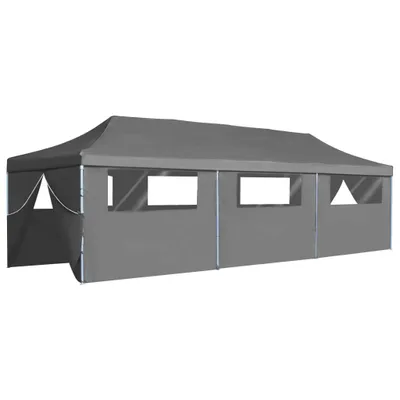 Immagine prodotto di Tenda Pieghevole Pop-Up con 8 Pareti Laterali 870x291x315 cm Antracite