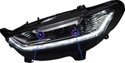 Produktbild von Scheinwerferbaugruppe, LED-Projektor, 12V Spannung, Beleuchtung Besondere Merkmale, LED-Projektorlinse, LHD
