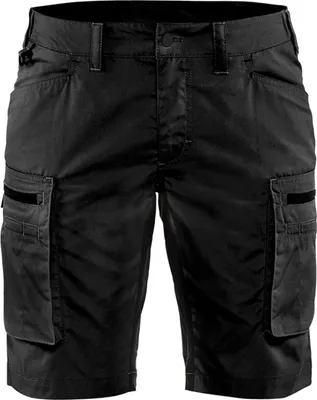 Produktbild von Blakläder Damen Service Shorts Stretch 71491845 schwarz Uni, 32