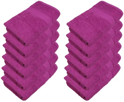 Produktbild von 12er Pack Gästetücher 30 x 50 cmMIA-A00-GAT-30x50-PINK-12