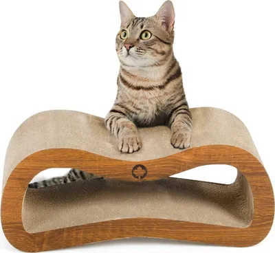Produktbild von Kratzbrett Orbit SMALL · Katzenmöbel · walnuss