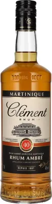 Produktbild von Clément Rhum Agricole Ambré 40% Vol. 0,7l