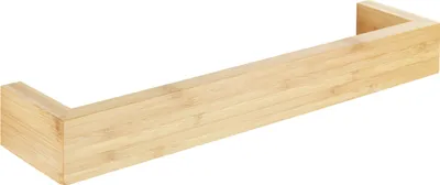 Produktbild von WENKO Bambus Handtuch Halter Stange 40 cm Bad Dusche Accessoires Holz Optik WC