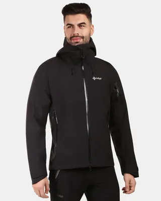 Produktbild von Wasserdichte Herren-Hardshelljacke Kilpi MAMBA-M, SCHWARZ, Größe M