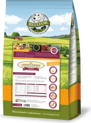 Produktbild von Bellfor Landgut-Schmaus Mini - Insektenprotein Hypoallergenes Trockenfutter Getreidefreii 2,5 kg