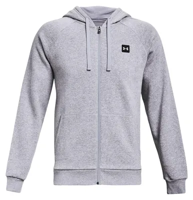 Image de Under Armour - Sweat à capuche « Rival » avec fermeture éclair intégrale pour homme PP4069 (S) (gris)
