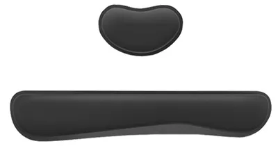 Obrázek produktu pro Sada 3 kusů ergonomických podložek pod zápěstí s gumovým povrchem pro kancelářské pracovníky, hráče a spisovatele