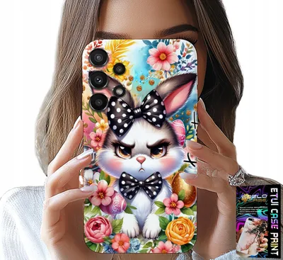 Produktbild von Gehäuse Für Samsung Galaxy A32 5G - Osterhase, Hase, Eier + Glas
