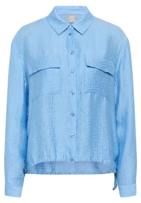 Produktbild von RABE Damen Bluse in der Farbe Ozean, Konfektionsgröße 44, Modellnummer 6333