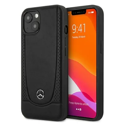 Produktbild von Mercedes Leather Urban Line - iPhone 13 mini case (black)