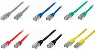 Image de Câble patch cat. 5e F/UTP rouge 10m