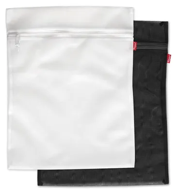 Obrázok produktu pre Biele a čierne vrecká na bielizeň 50 x 40 cm – balenie po 2 kusy – Rayen