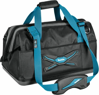 Produktbild von Makita E-05452, Schwarz, Blau, Polypropylen (PP), 20 Taschen, Wasserdicht, 295 mm, 510 mm
