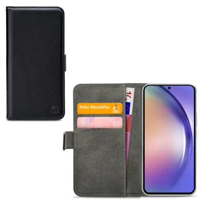 Image de MobilizePolyuréthaneLeather Book Case Black Samsung Galaxy A54