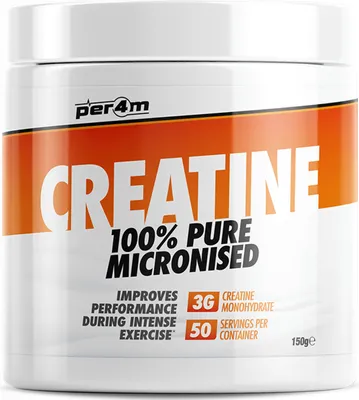 Produktbild von Per4m Creatine 100% Pure Micronised (150g) Unflavoured - Kreatin - Kreatin-Monohydrat